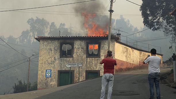 Португалия: огонь под контролем на Мадейре